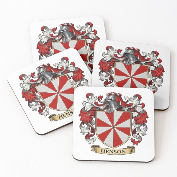 Item preview, The Henson Family Coat of Arms designed and sold by BagTown Clans.