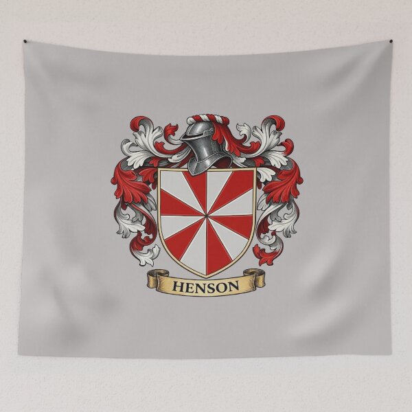 Item preview, The Henson Family Coat of Arms designed and sold by BagTown Clans.