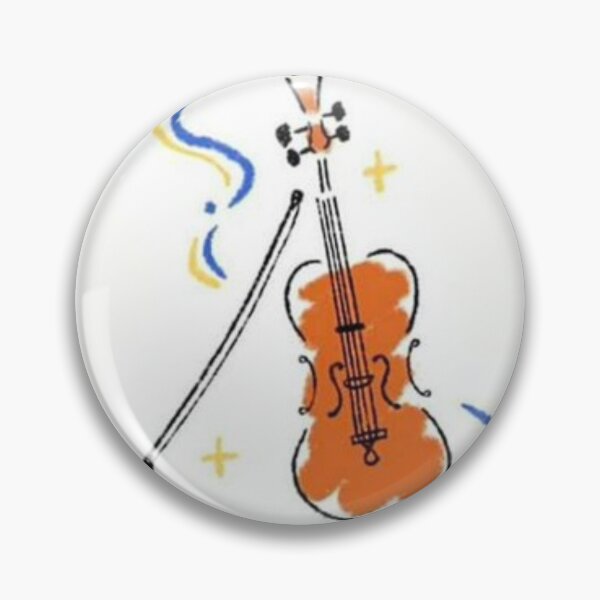 Item preview, Minimal Violin Illustration – Music Lover Design designed and sold by BlueMeadow4.
