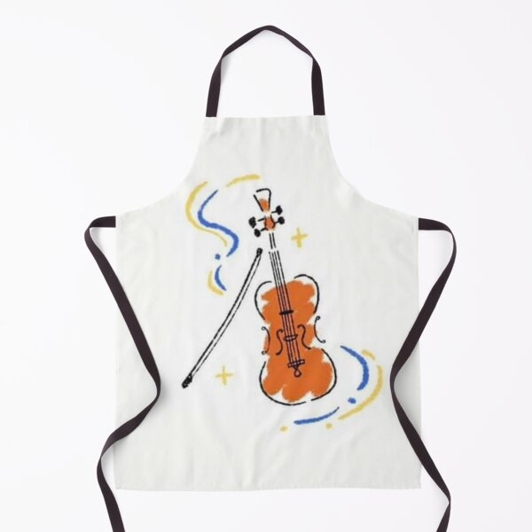 Item preview, Minimal Violin Illustration – Music Lover Design designed and sold by BlueMeadow4.