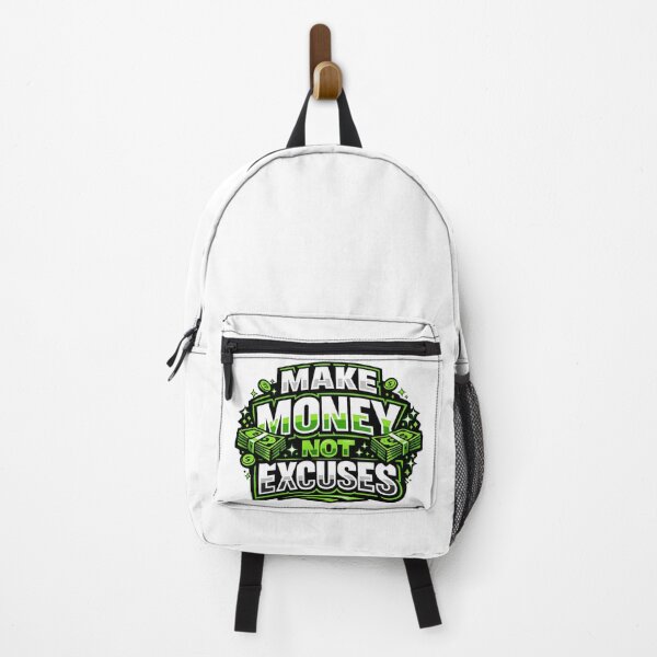 Item preview, Make Money Not Excuses – Motivational Hustle Quote Design designed and sold by Abujarshaikh1.