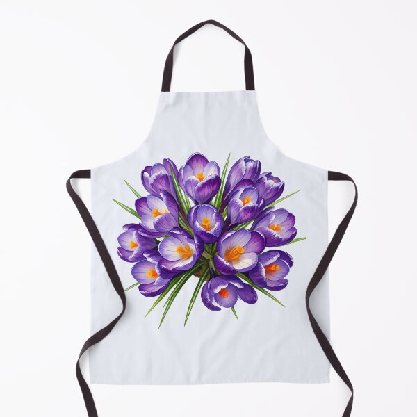 Item preview, Watercolor crocuses designed and sold by PrintLabStudio.