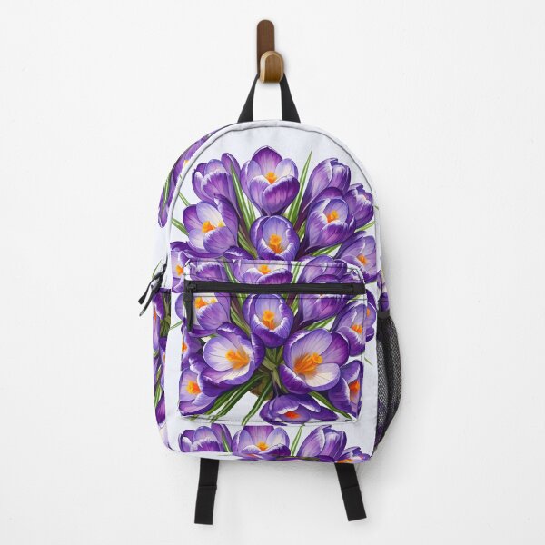 Item preview, Watercolor crocuses designed and sold by PrintLabStudio.