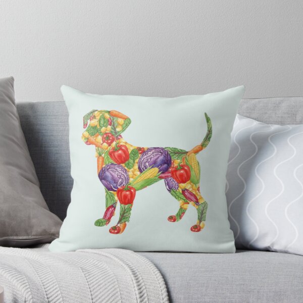 Item preview, Vegetable Dog Botanical Animal Illustration designed and sold by Teenidesign .
