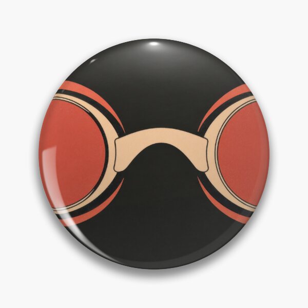 Item preview, Swim goggles on a black background designed and sold by anytka.