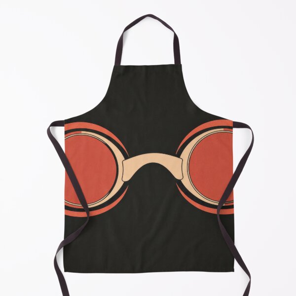 Item preview, Swim goggles on a black background designed and sold by anytka.