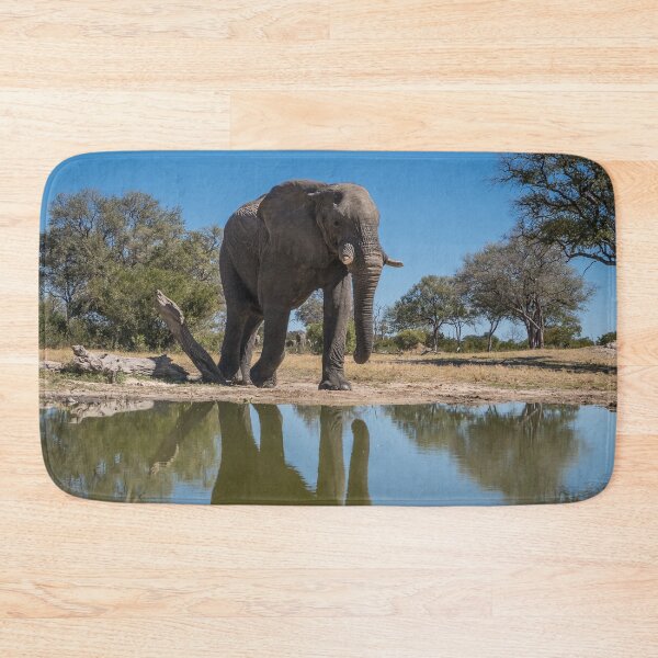 Item preview, Reflection of Elephant in Hwange designed and sold by JoSowden.