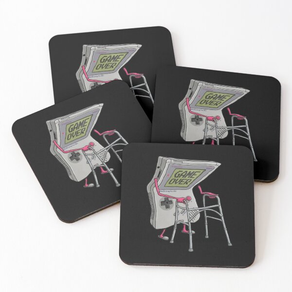 Item preview, Old School Gamer – Aging Retro Console | Humorous Gaming Illustration designed and sold by Wawan35200.