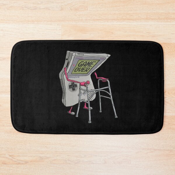 Item preview, Old School Gamer – Aging Retro Console | Humorous Gaming Illustration designed and sold by Wawan35200.