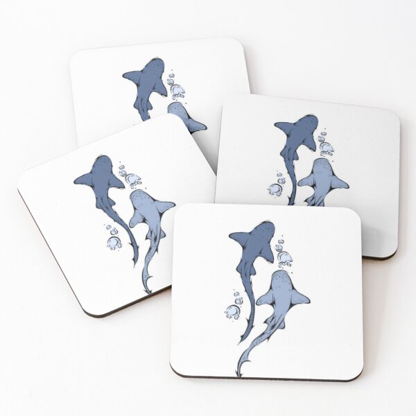 Item preview, Whale Shark Illustration – Cute Ocean Animal Design designed and sold by BlueMeadow4.