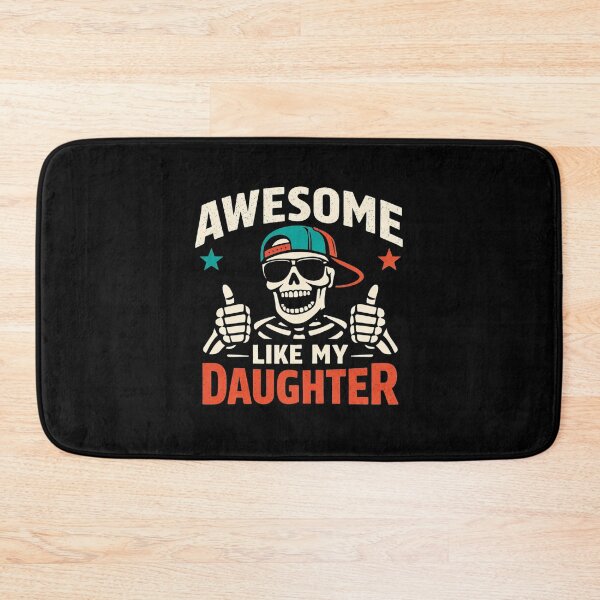 Item preview, Awesome Like My Daughter Skeleton Dad Funny Fathers Day designed and sold by clothesy7.