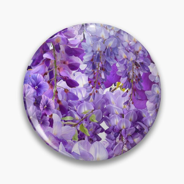 Item preview, Purple Floral Collage designed and sold by Fantacaroo Designs.