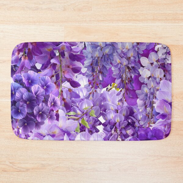 Item preview, Purple Floral Collage designed and sold by Fantacaroo Designs.