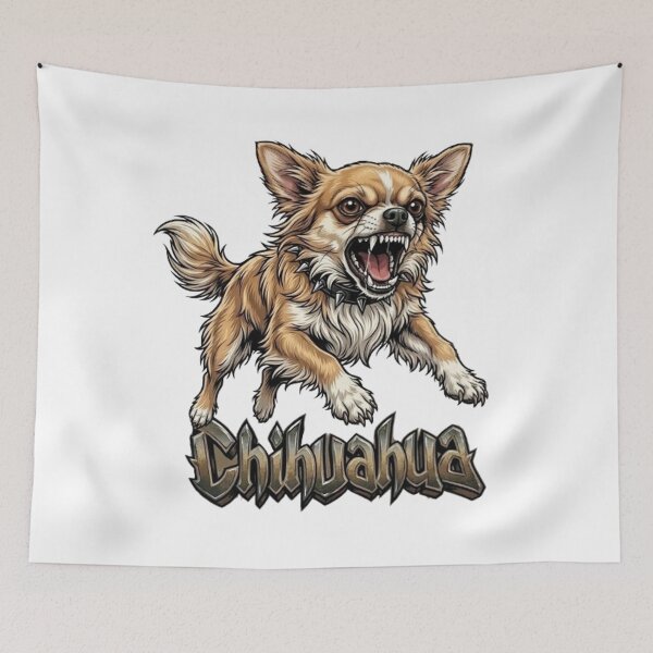 Item preview, Stubborn Chihuahua: Small, Aggressive, and Fun-Like Dog designed and sold by CHRIST5000.