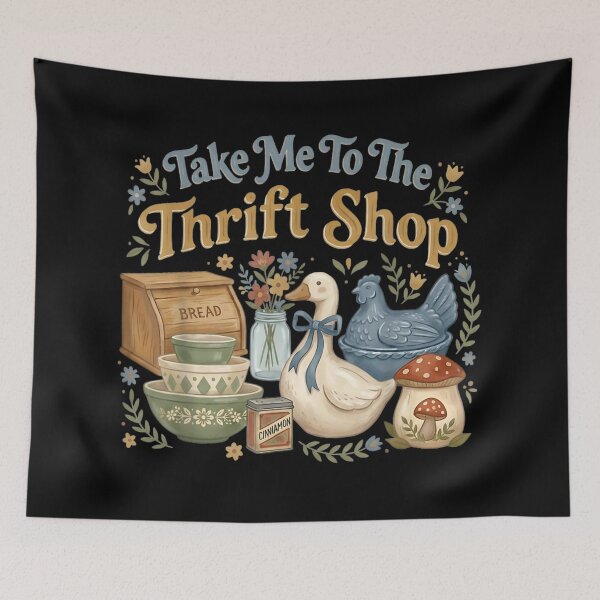 Item preview, Take Me To The Thrift Shop Vintage Cottagecore Farm designed and sold by DuneHaicna.