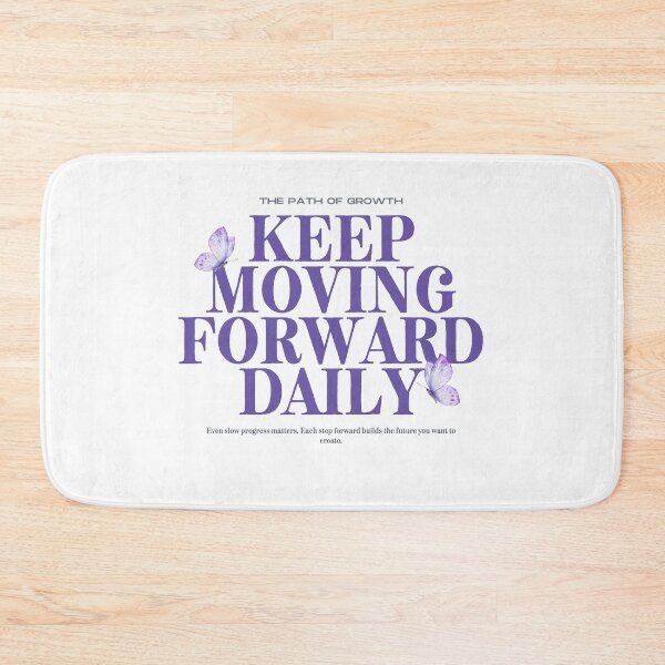 Item preview, Keep Moving Forward Daily Motivation Quote designed and sold by kpwi_maduwanthi.