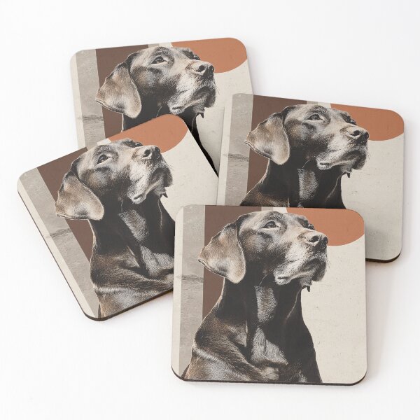 Item preview, Majestic Labrador retriever in boho Geometric Style designed and sold by lautir.