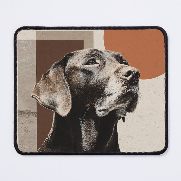 Item preview, Majestic Labrador retriever in boho Geometric Style designed and sold by lautir.