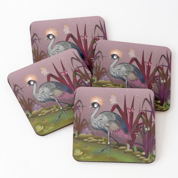 Item preview, Crowned Crane's Enchanted Lagoon designed and sold by phatlizzardart.