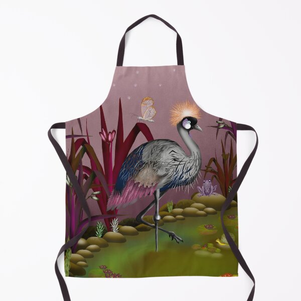 Item preview, Crowned Crane's Enchanted Lagoon designed and sold by phatlizzardart.