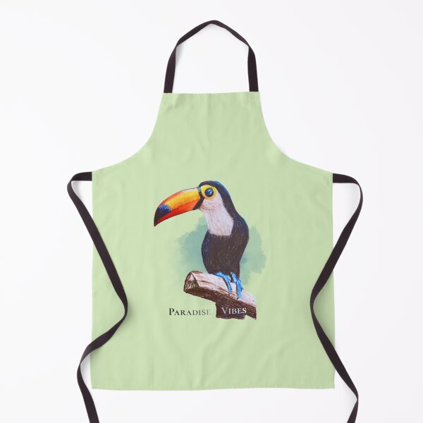 Item preview, Colorful Tropical Toucan - Exotic Jungle Bird Illustration designed and sold by SGBerryart.