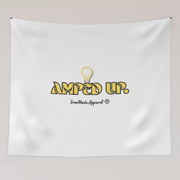 Item preview, Amped Up Electrician T-Shirt – Funny Electrician Shirt for Electrical Workers, Linemen & Tradesmen Power Humor Tee designed and sold by IronMade Apparel.