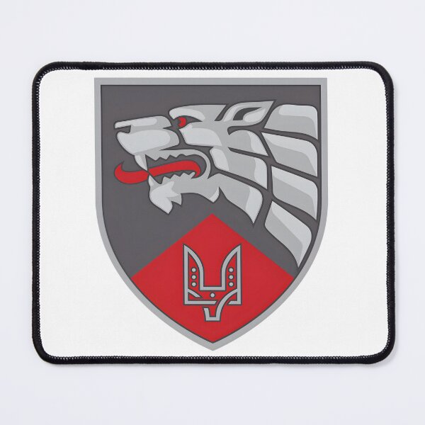 Item preview, Ukrainian Tactical Wolf Military Emblem designed and sold by CharlieDesings.