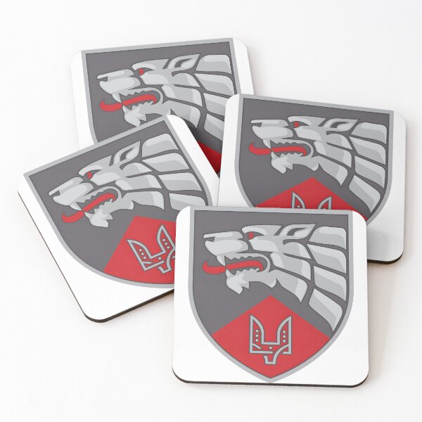 Item preview, Ukrainian Tactical Wolf Military Emblem designed and sold by CharlieDesings.