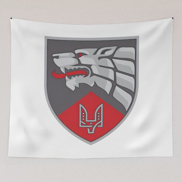 Item preview, Ukrainian Tactical Wolf Military Emblem designed and sold by CharlieDesings.