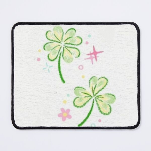 Item preview, Cute Four Leaf Clover – Lucky Aesthetic Illustration designed and sold by SoftHorizon4.