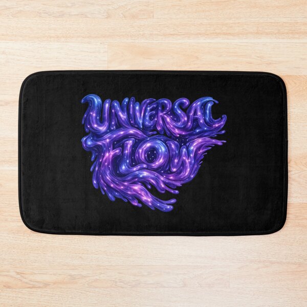 Item preview, UNIVERSAL FLOW - Cosmic Liquid Typography Nebula Design designed and sold by MKreative Studio.