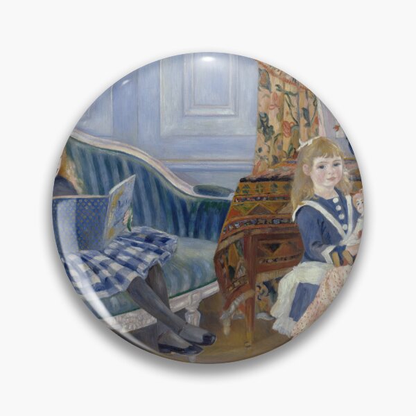 Item preview, Childrens Afternoon at Wargemont by Pierre-Auguste Renoir: Impressionist Fine Art Print designed and sold by artofuniverse.
