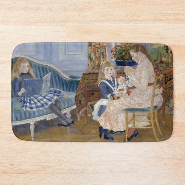 Item preview, Childrens Afternoon at Wargemont by Pierre-Auguste Renoir: Impressionist Fine Art Print designed and sold by artofuniverse.