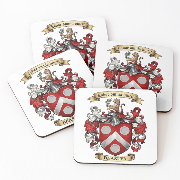 Item preview, The Beasley Family Coat of Arms designed and sold by BagTown Clans.