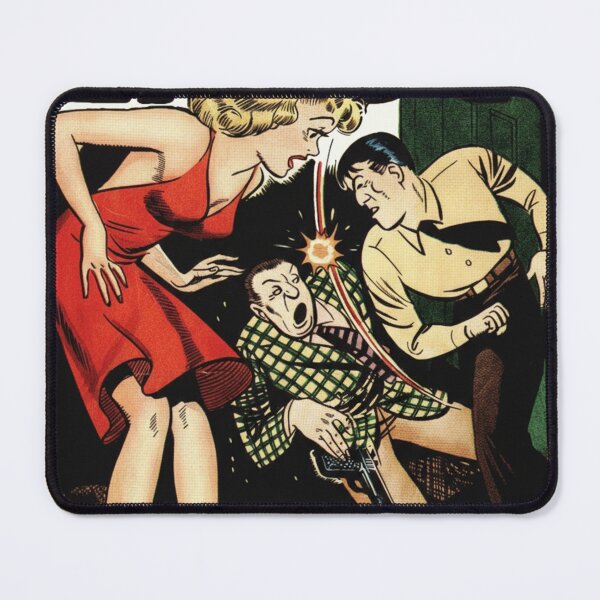 Item preview, Vintage Crime Comic Retro Gangster Scene for Classic Pulp Comic Fans designed and sold by RickE.