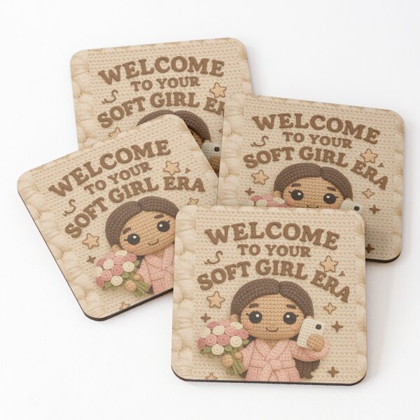Item preview, Welcome to Your Soft Girl Era – Cozy Self-Care Aesthetic designed and sold by RQCreative24.