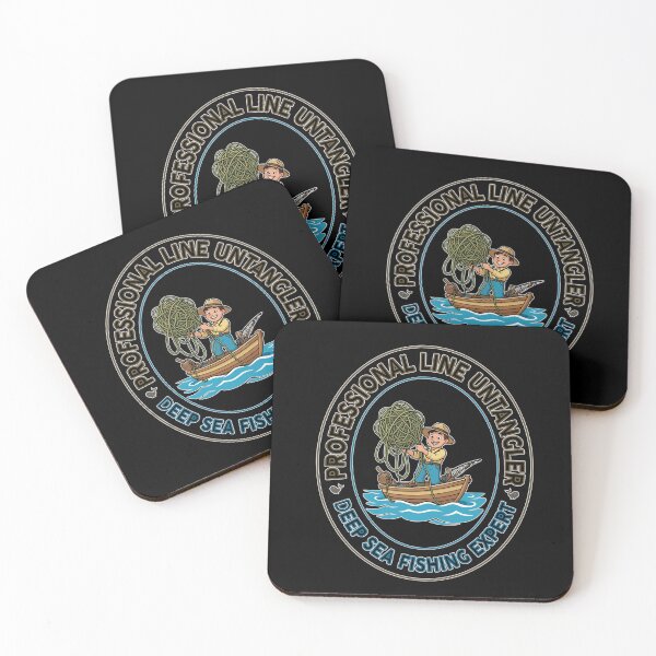 Item preview, Deep Sea Fishing Expert Emblem designed and sold by Moxie Ink Lady.