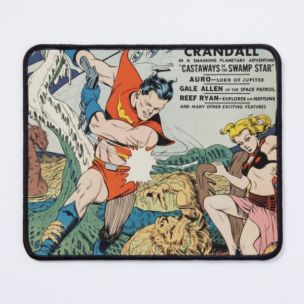 Item preview, Vintage Sci Fi Comic Retro Space Adventure Cover for Pulp Comic Fans designed and sold by RickE.
