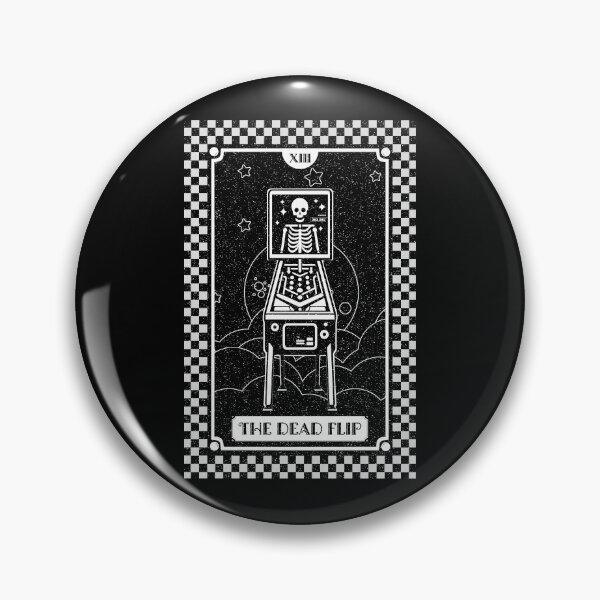Item preview, The Dead Flip Pinball Tarot Card  designed and sold by TheLetterVeee.