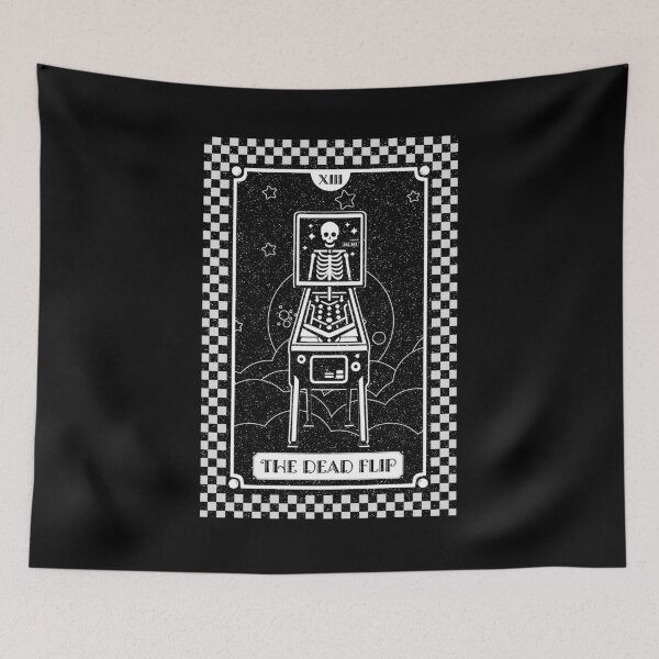 Item preview, The Dead Flip Pinball Tarot Card  designed and sold by TheLetterVeee.