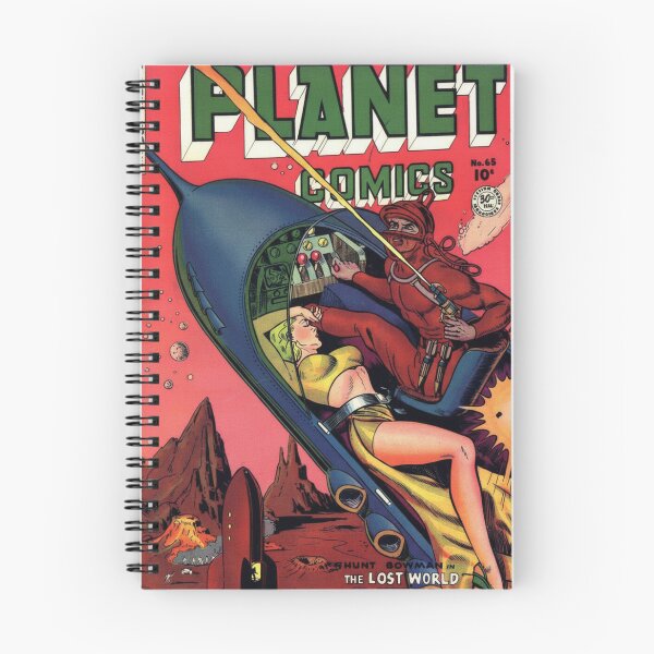 Item preview, Vintage Sci Fi Comic Retro Space Rocket Adventure for Pulp Comic Fans designed and sold by RickE.
