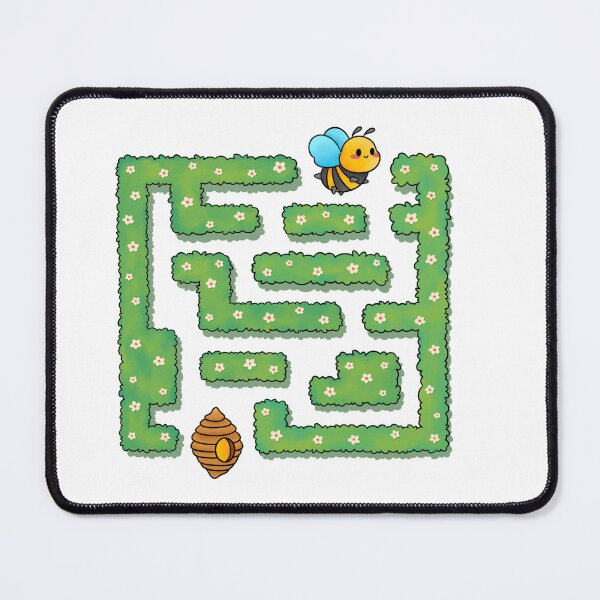 Item preview, Buzzing Through the Maze: A Bee's Adventure" designed and sold by ShopTwentyFour.