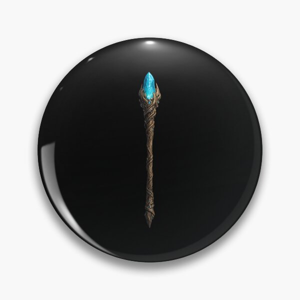 Item preview, Ancient Frost Crystal Arcane Staff designed and sold by GordonMLoper.