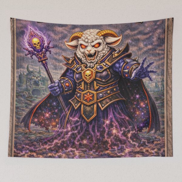 Item preview, Sheep-Prime, Cosmic Emperor of the Pastureverse | Sheep-Man Sheepism Parody designed and sold by Thpoar.