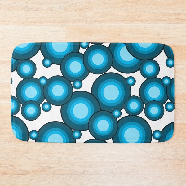 Item preview, Blue 70s Circles designed and sold by pASob-dESIGN.