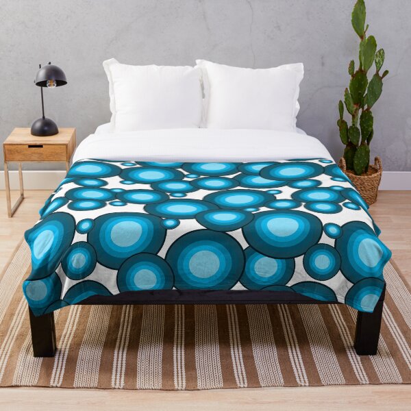 Item preview, Blue 70s Circles designed and sold by pASob-dESIGN.