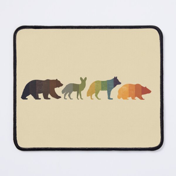 Item preview, Animal shapes in color patterns designed and sold by anytka.