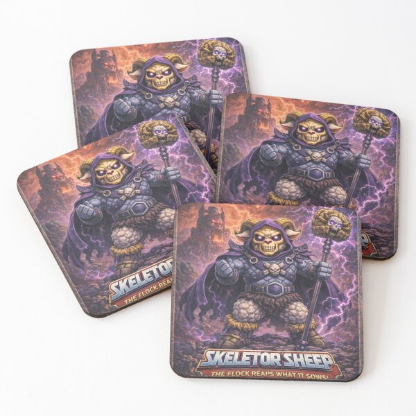 Item preview, Skeletor Sheep, Doom-Lord of the Dark Pasture | Sheepism Sheep-Man Parody designed and sold by Thpoar.