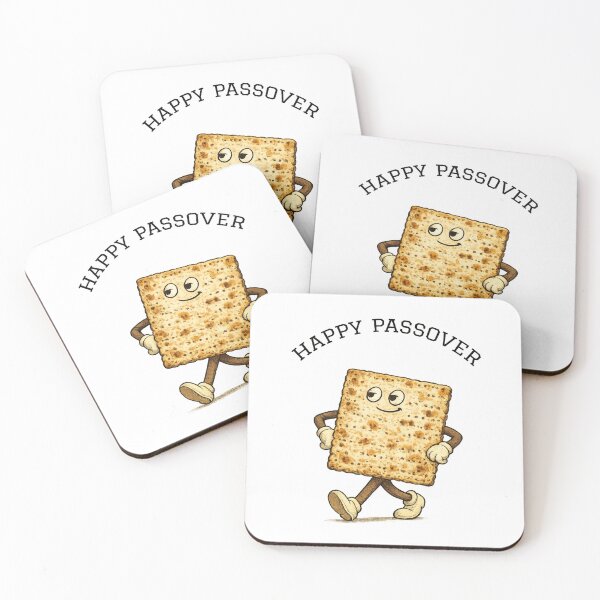 Item preview, Happy Passover Matzah Confidently Strolls Onto The Scene | Jewish Humor | Jewish Art designed and sold by Golda's Challah-Day.
