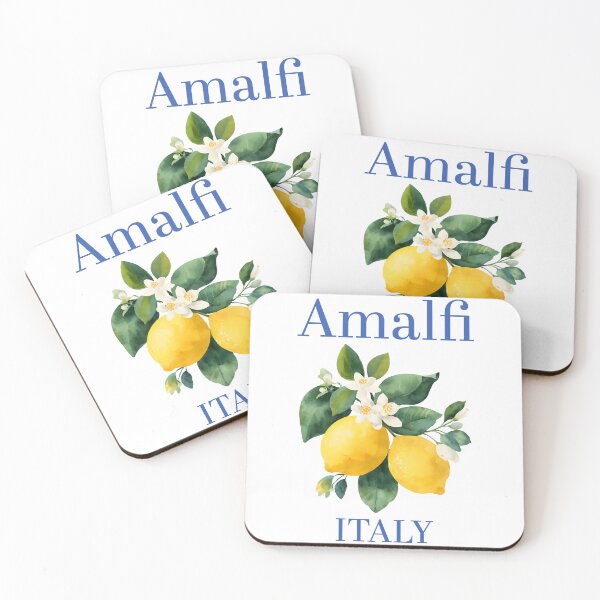 Item preview, Yellow Lemon Watercolor Illustration Amalfi Botanical Art designed and sold by BobaBunny76.